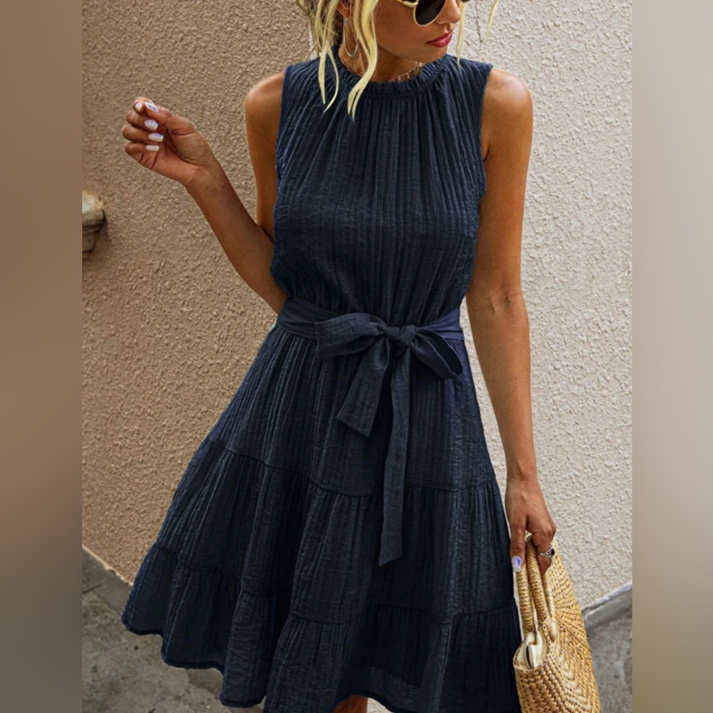 Beachsissi Navy Summer Dress